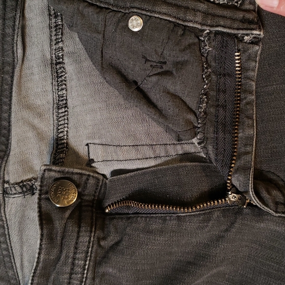 ❤️3/$30 Phistic gray bootcut jeans 28x33 - Picture 4 of 12